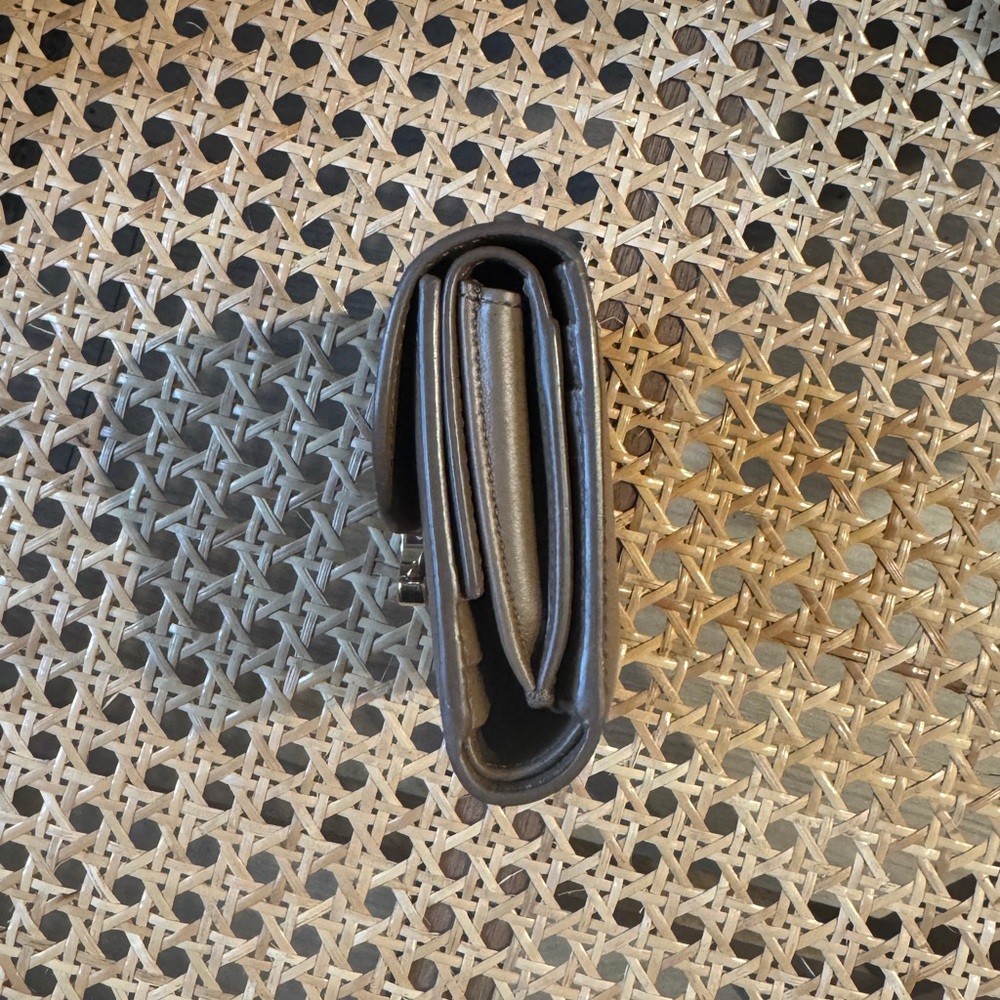 CELINE/Trifold Wallet/CML/Leather/Plain - Picture 5 of 6